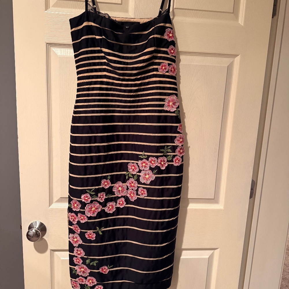 Anthropologie mauve dress